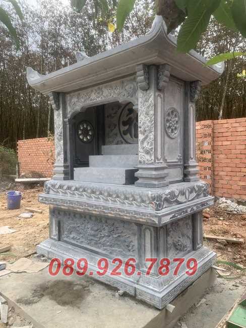 Mẫu cây hương, am thờ, miếu thờ bằng đá có mái che đẹp bán Đồng Nai